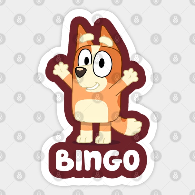 Bingo Sticker by Jackbot90s